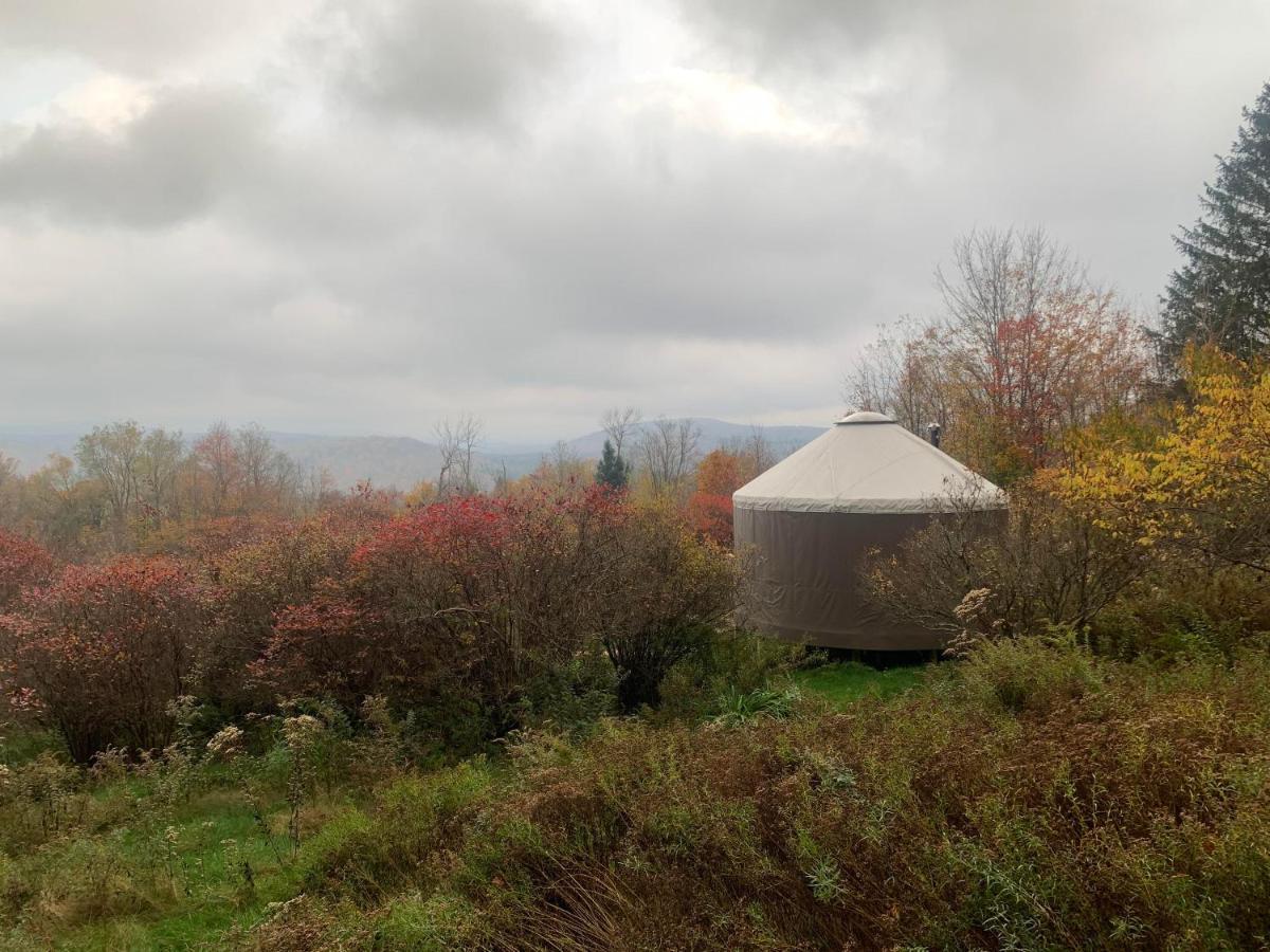 Livingston Manor Yurt Hotell Parksville Exteriör bild
