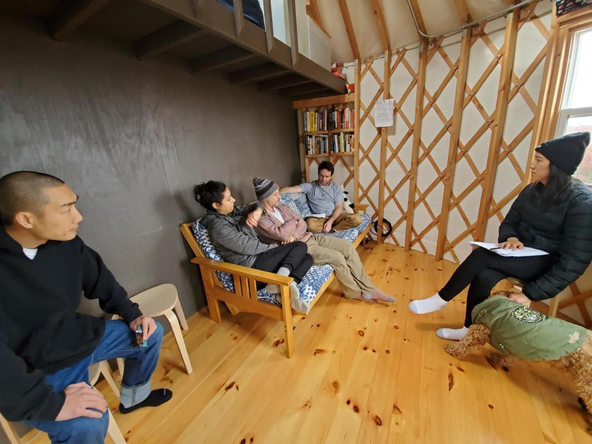 Livingston Manor Yurt Hotell Parksville Exteriör bild